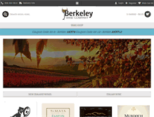 Tablet Screenshot of berkeleywine.com